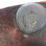 Ancienne cruche mesure en cuivre victorienne XIXe 2 gallons