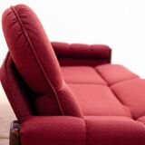 Canapé lounge trois places vintage de style scandinave, 1970