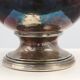 Art deco Silverplated champagne cooler with Patinated Surface, France 1920s