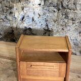 Paire de chevets en pin des années 90 meubles en bois vintage