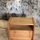 Pair of 90's pine bedside / vintage wooden furniture