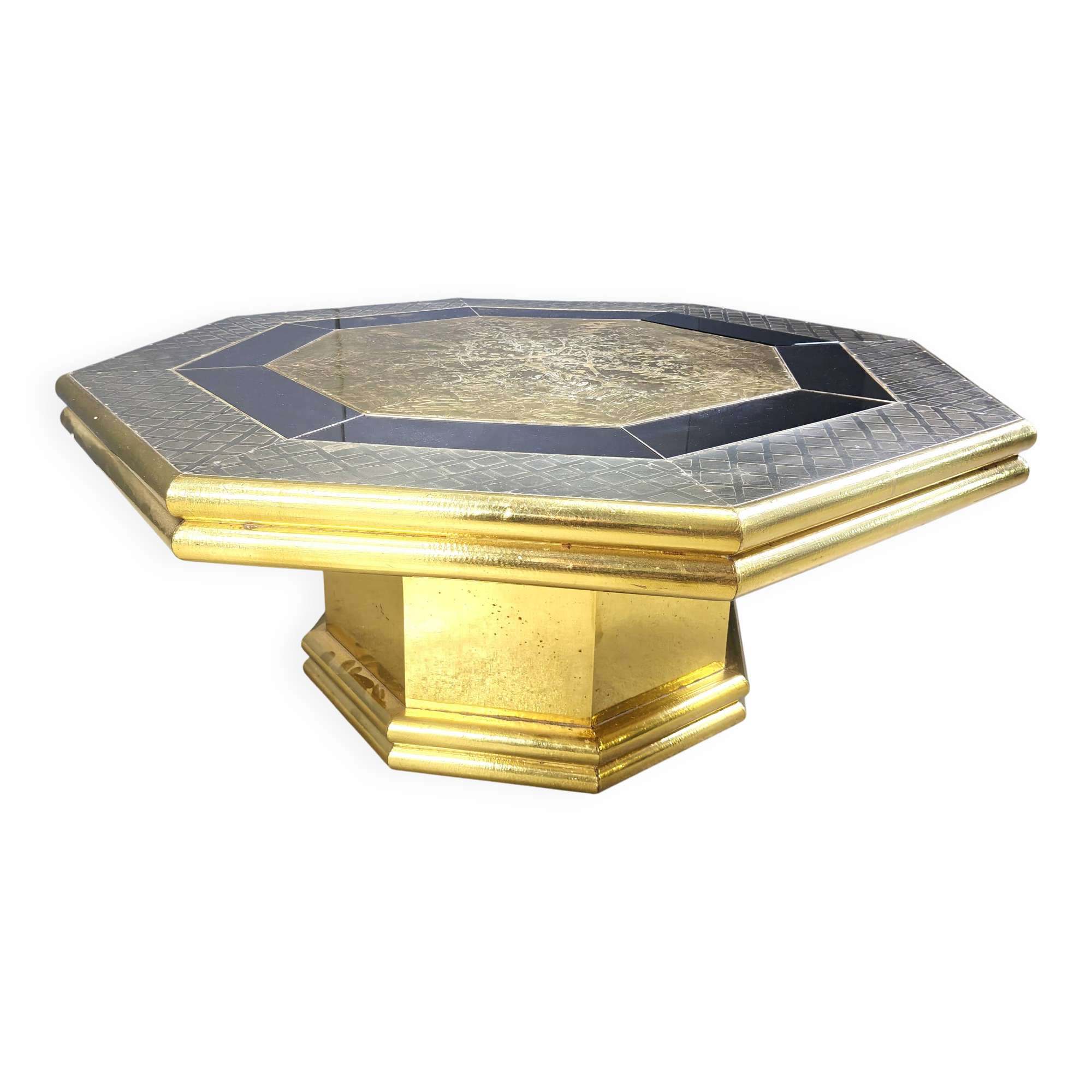 Vintage coffee table by Rodolfo Dubarry, 1970s