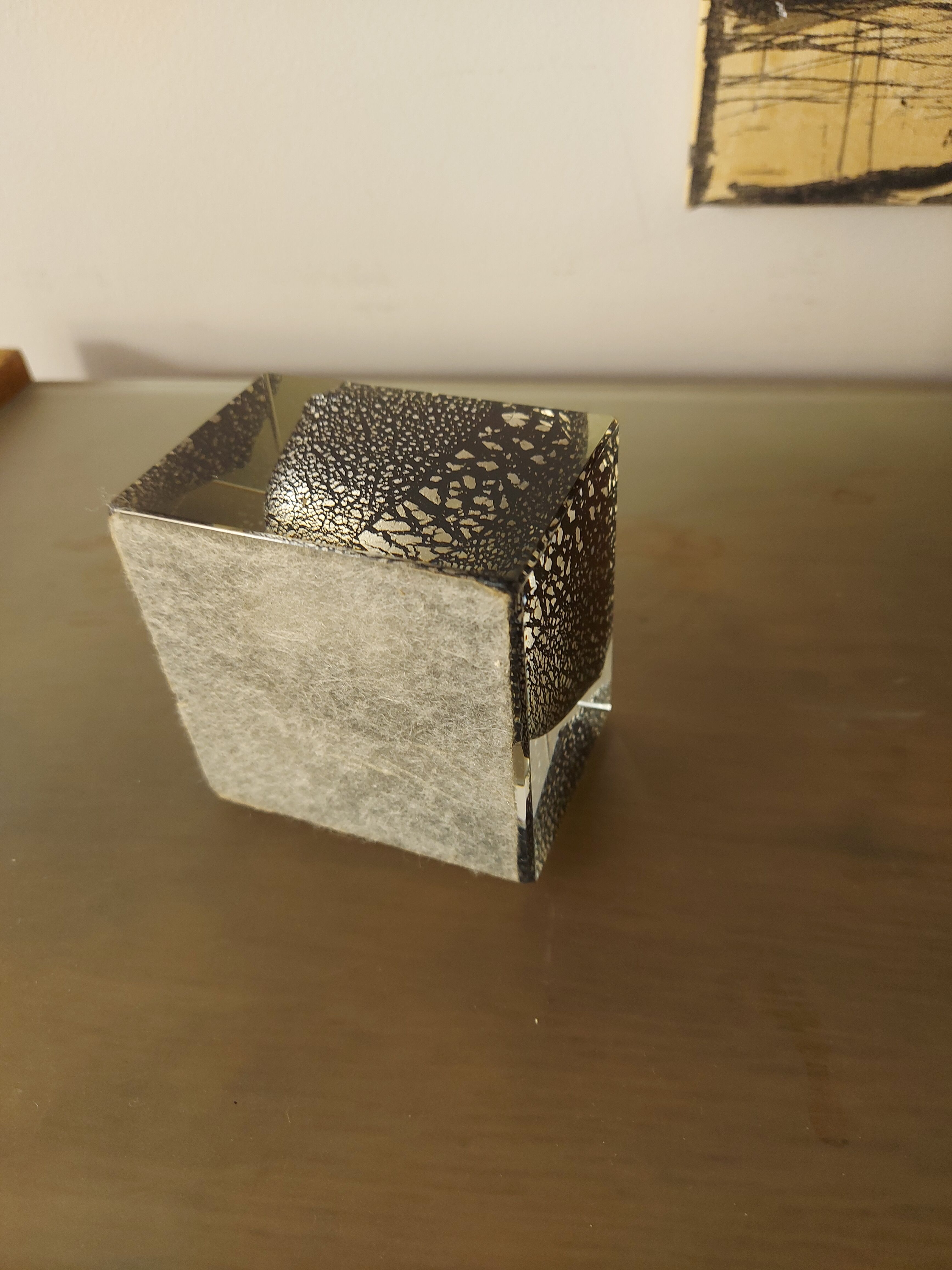 Vintage Murano glass ashtray