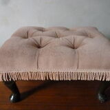 Rests English feet in velvet