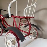 Old two-seater tricycle