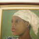 Tableau ancien portrait à l’huile