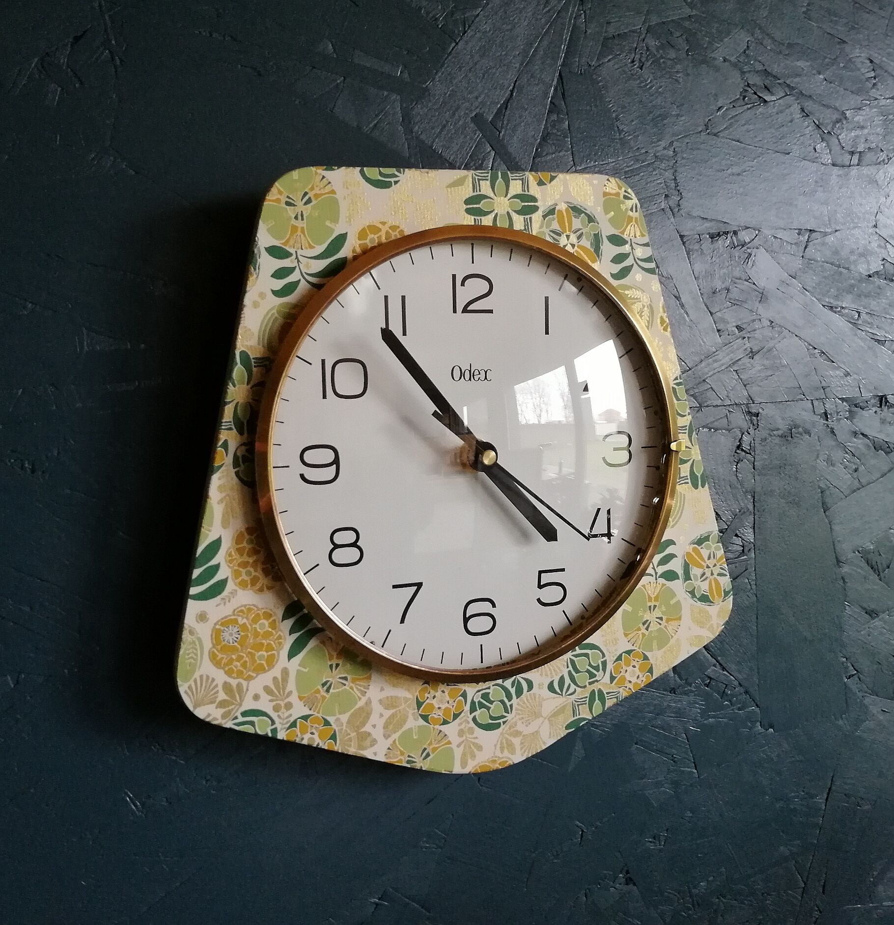 Vintage clock, "Odex" wall clock