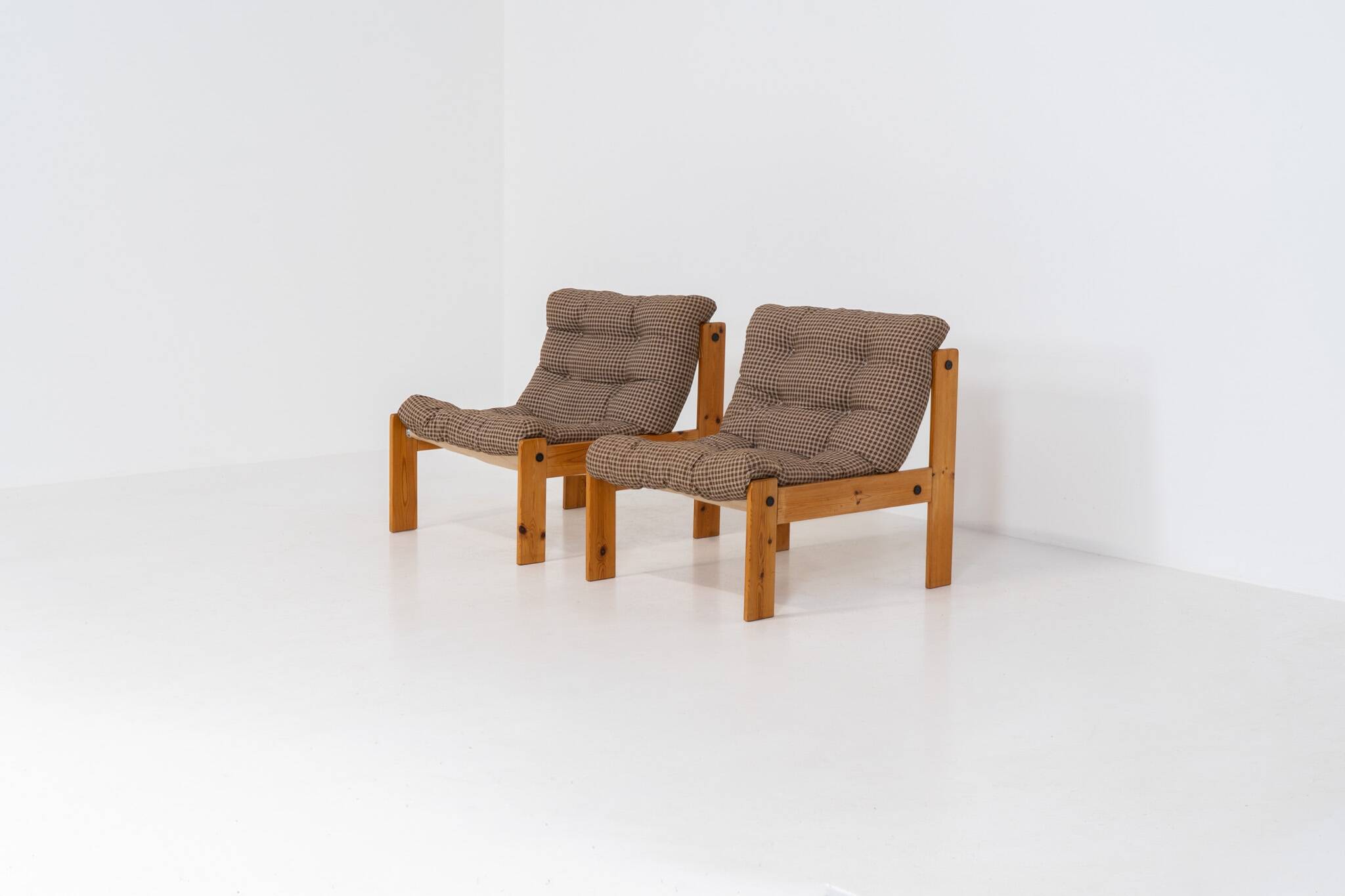 Paire de fauteuils "Neapel" en pin