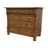 Commode en pin ancienne