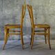 2 chaises gyf, bistrot assises bois, 1935