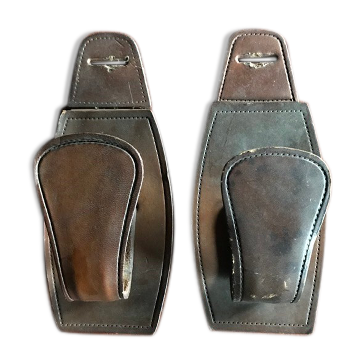 Paire de patère vintage année 40
