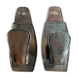 Pair of vintage patère 40