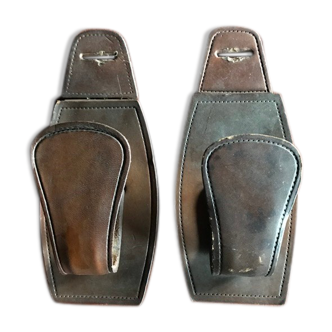 Pair of vintage patère 40