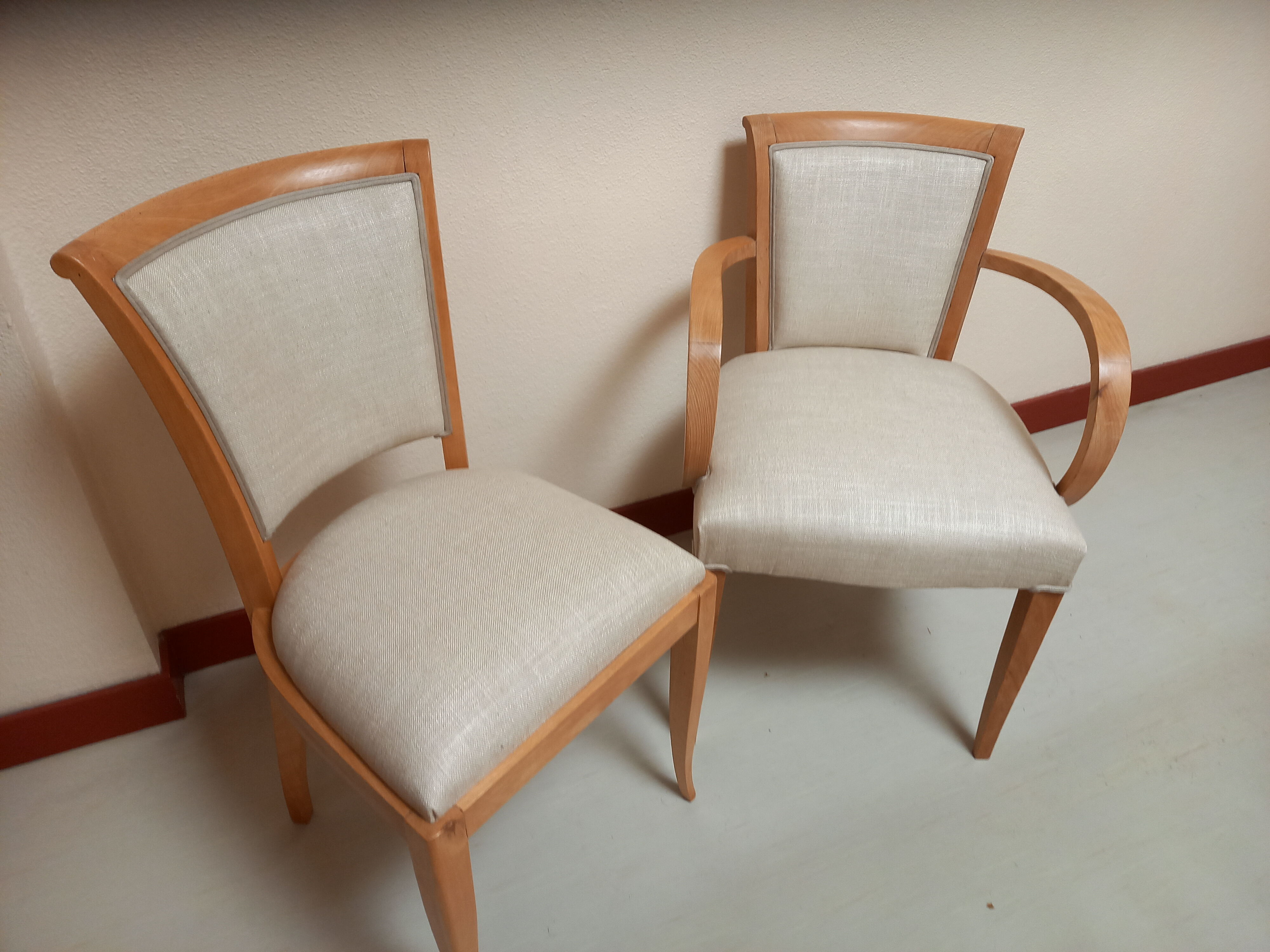 bridge and chair set restored