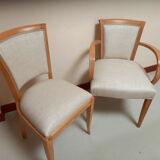 bridge and chair set restored