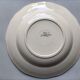 Set of 11 hollow plates of Sarreguemines, ivory color