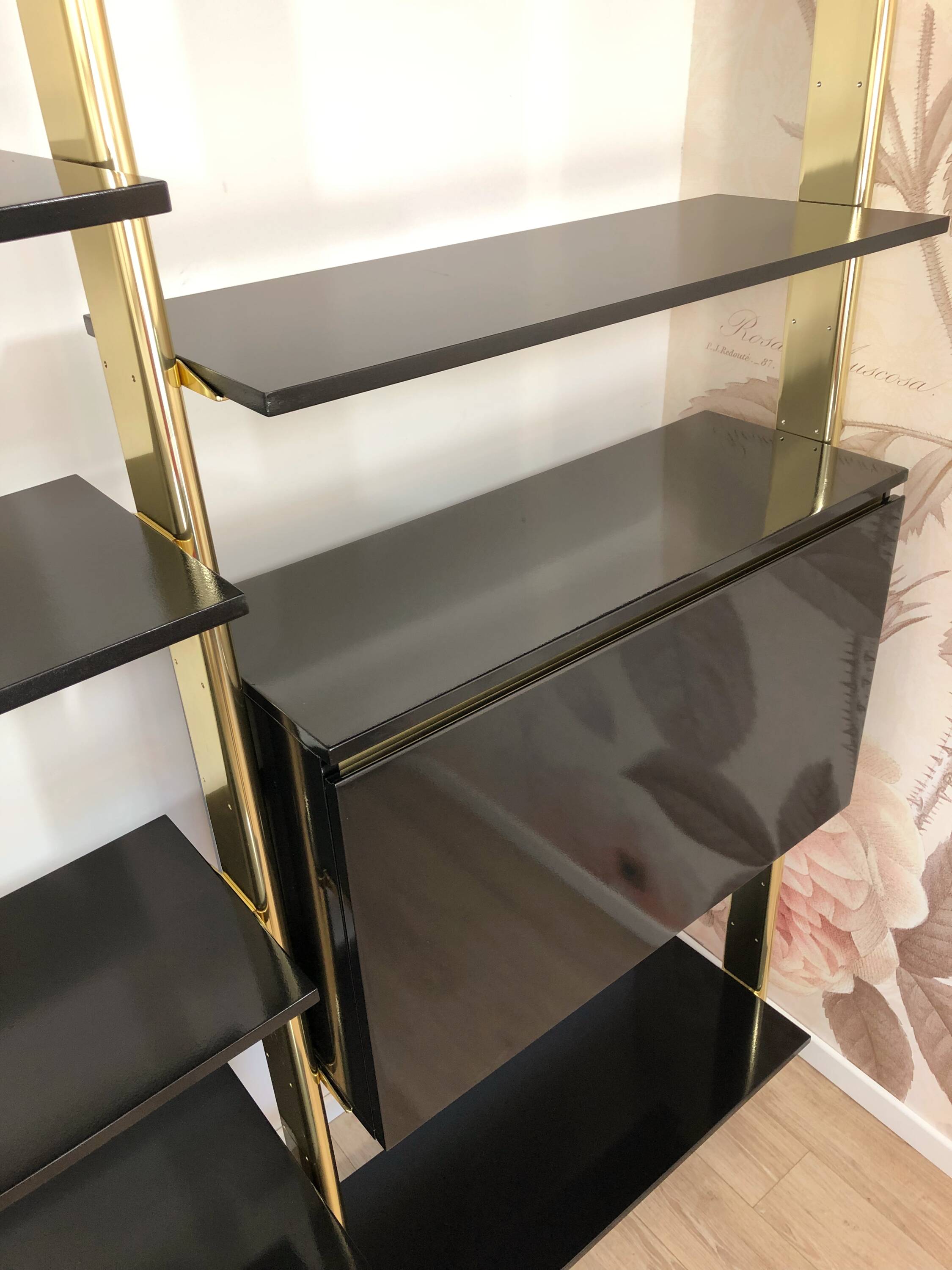 Library, modular unit by Modernindustria Giussano, 1970s