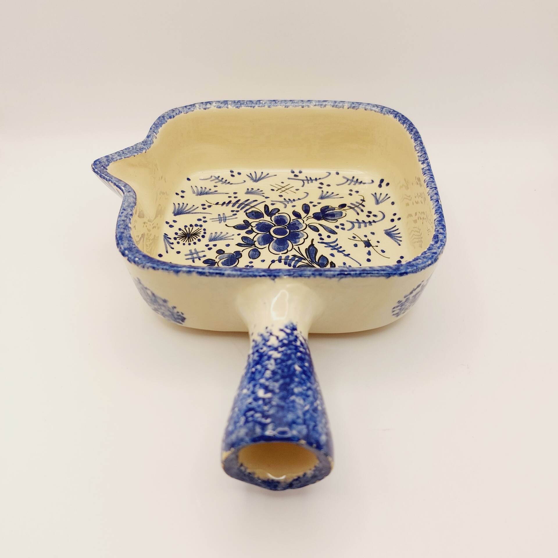 Petit plat céramique René Delarus Desvres