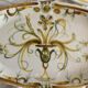 Hand-painted dessert plates Keraluc Quimper Brittany