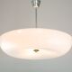 Space Age Italian Plexiglass and Brass Chandelier, 1970s