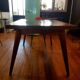 Scandinavian dining table with extensions