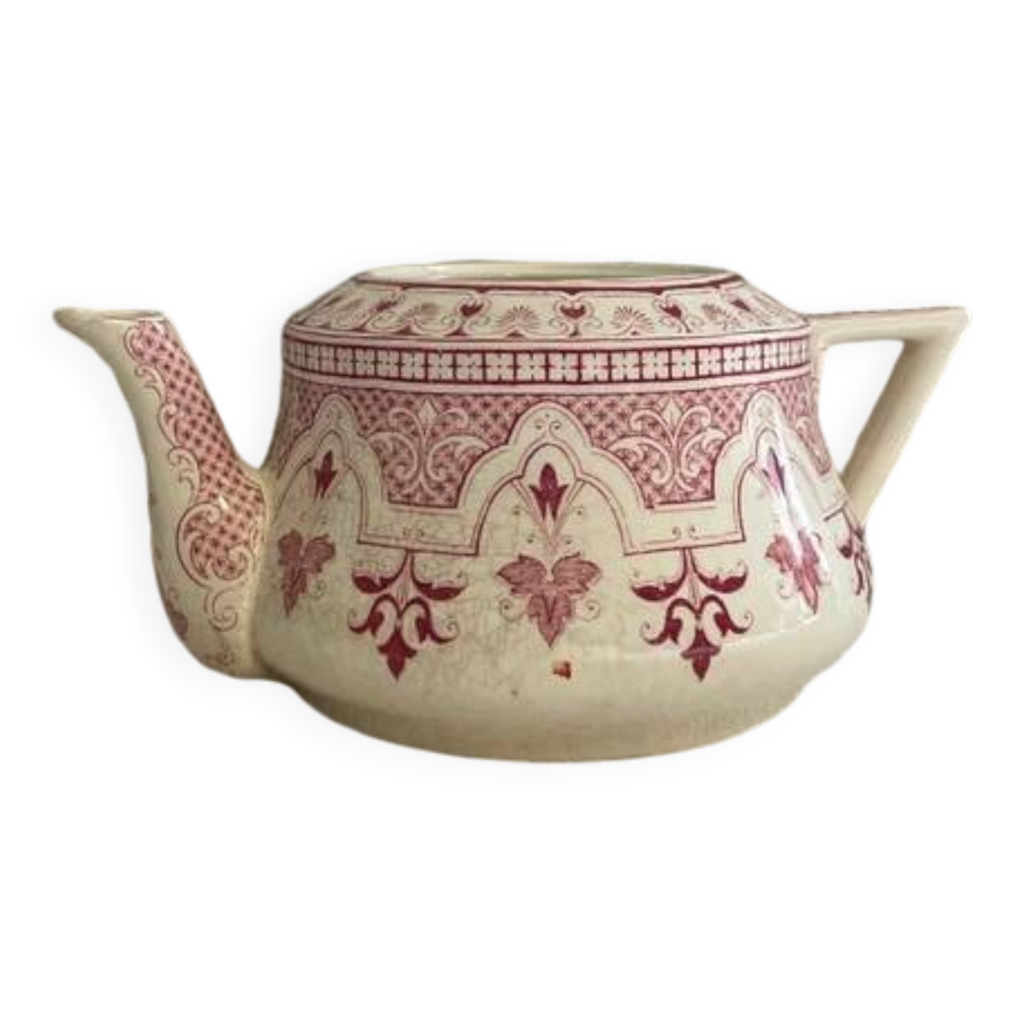 Sarreguemines teapot
