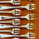 Christofle America, 12 oyster and shellfish forks, new condition