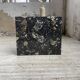 80s Italian marble and glass coffee table