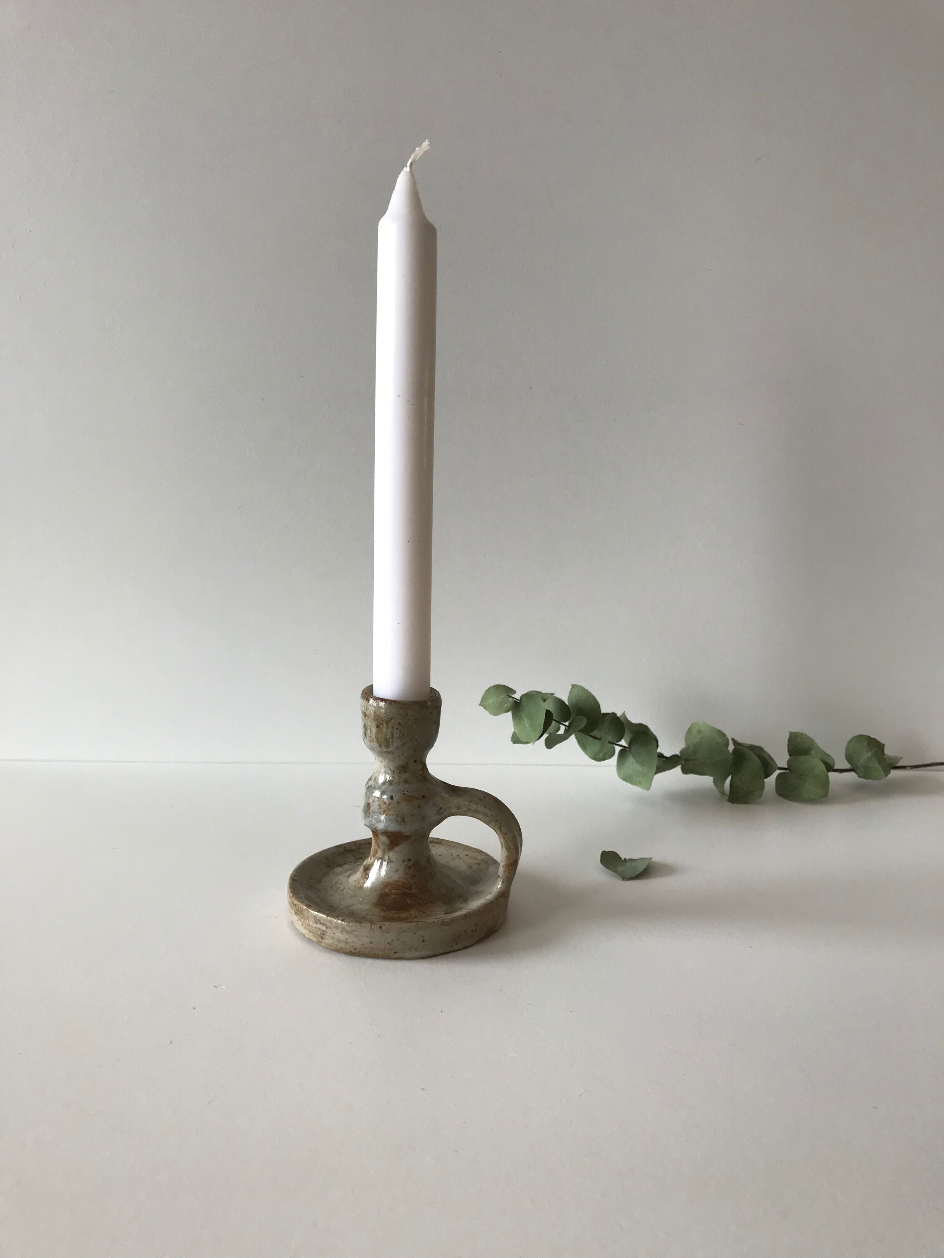 Candlestick in sandstone