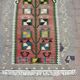 Small handmade area kilim rug carpet