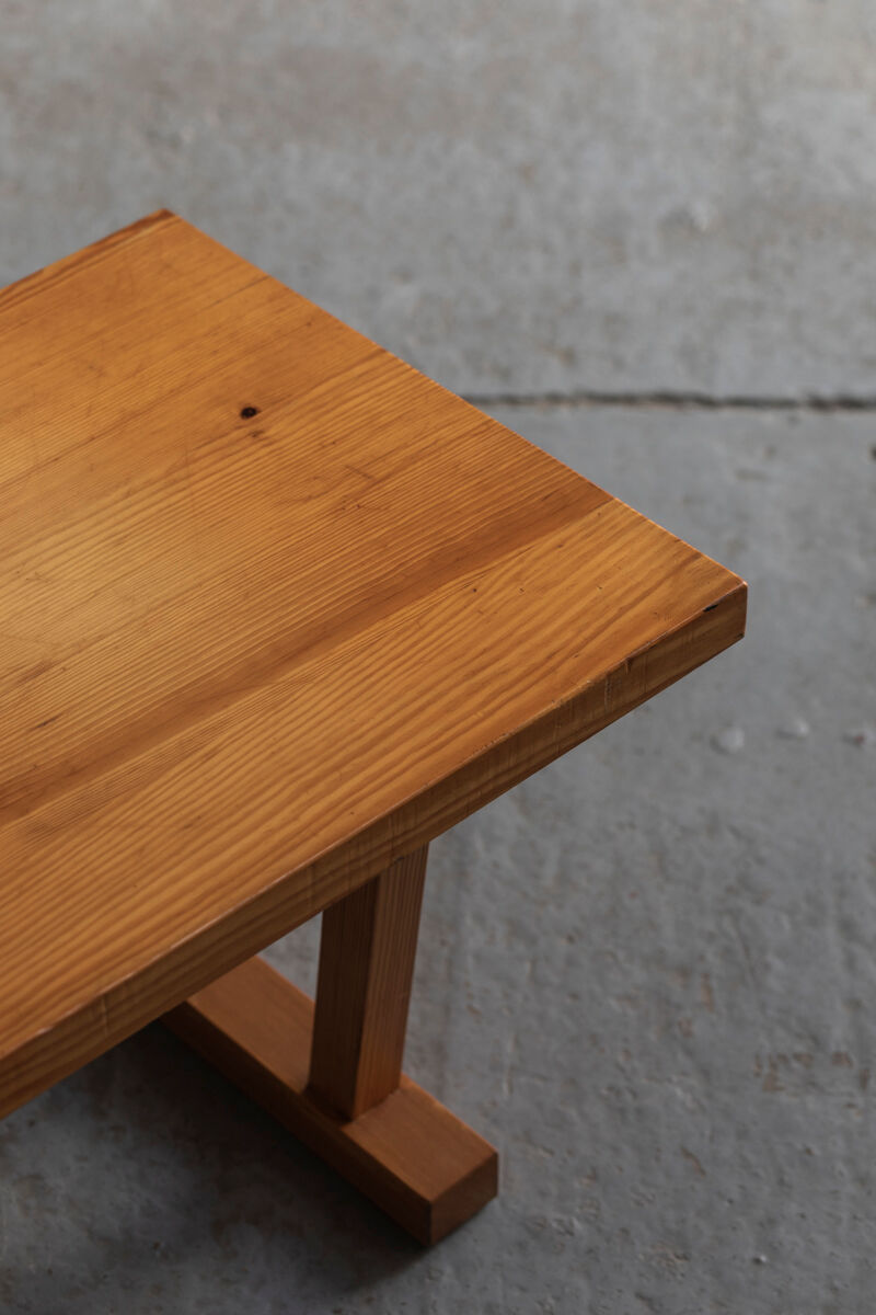 Dining set of 3 in solid oregon pine