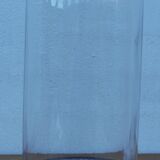 Old oval glass wedding globe 28 cm high glass bell