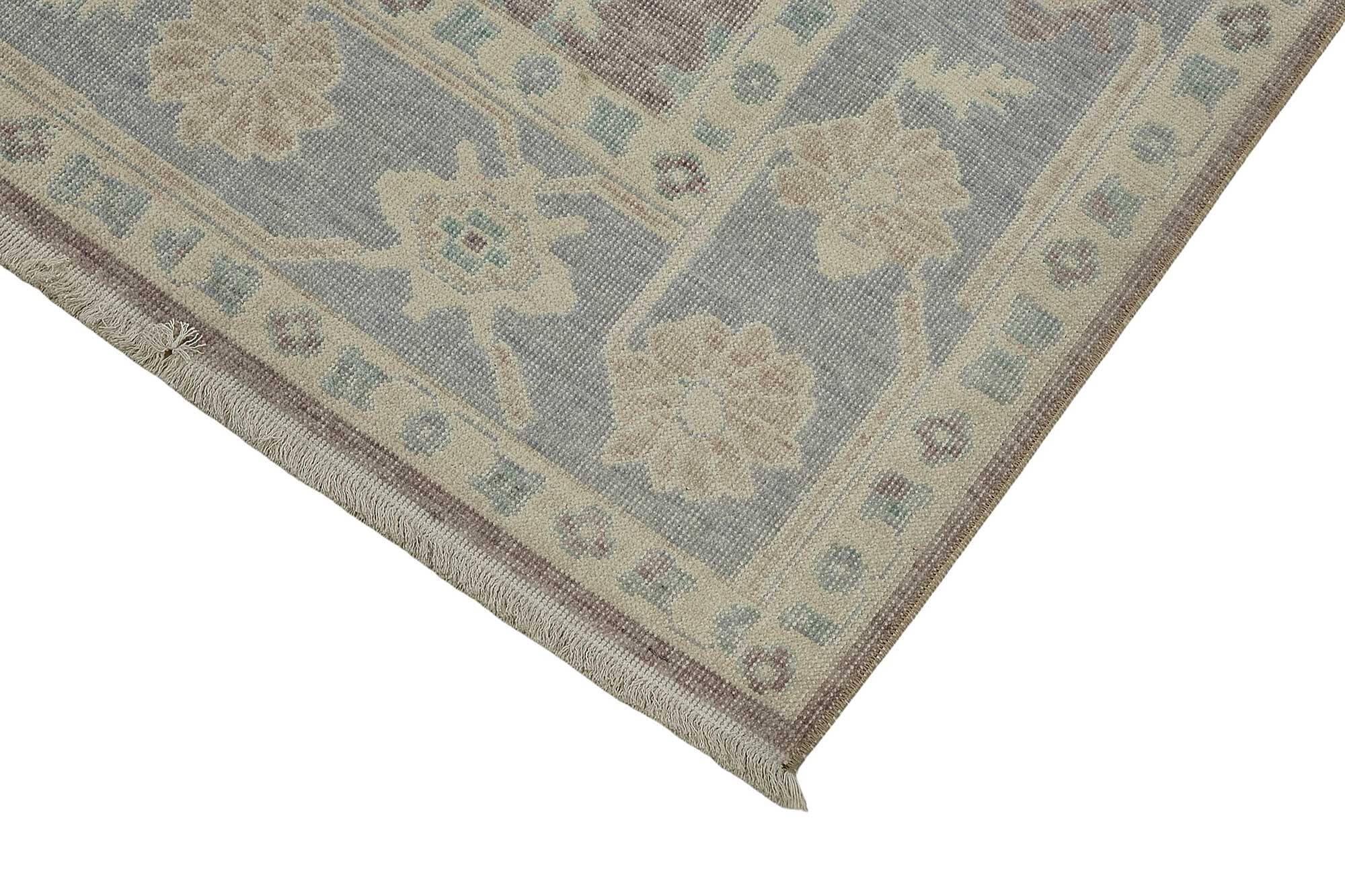 Turkish Handcrafted Loom Oushak Rug 101 cm x 325 cm