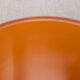 Orange opaline ball pendant light by Parscot, France circa 1970