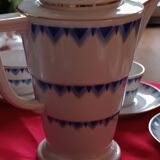 Art Deco coffee service Limoges attributed to Bétoule Legrand & Cie 1928