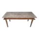Table de ferme ou de métier ancienne en bois