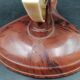 Terrestrial globe World map vintage metal and bakelite year 50-60 West Germany