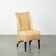Cow leather dining/side/desk chair with comfortable seat and a high back