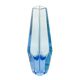 Art Deco vase, crystal, Moser, Czechoslovakia, 1930s