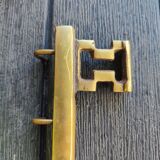 Key holder in the shape of a vintage key