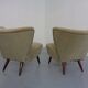 Set of German Organic Club Chairs, 1950s