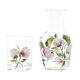 Carafe et gobelet aux pois de senteur