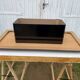N1 coffee table in vintage 70s elm burl