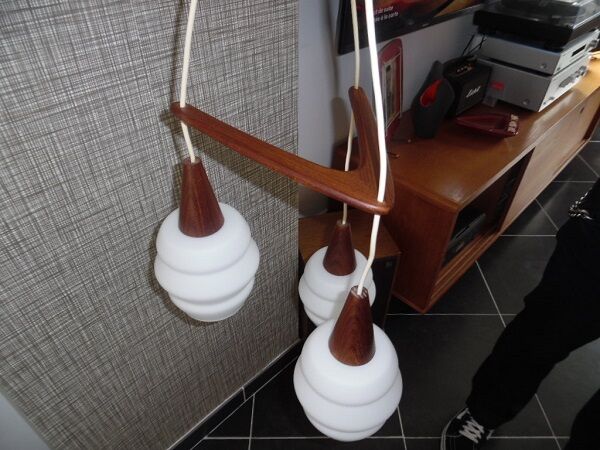 Louis Kalff boomerang chandelier for Philips