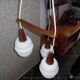Lustre boomerang Louis Kalff pour Philips