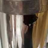 Silver glass lamp base