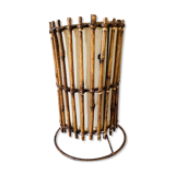 Vintage rattan table lamp