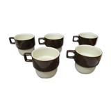 5 cups series Pagnossin Tréviso Italy
