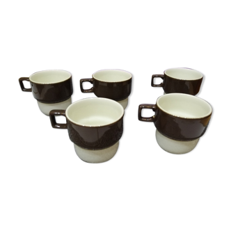 5 cups series Pagnossin Tréviso Italy