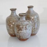 Tripod vase in glazed stoneware 1960